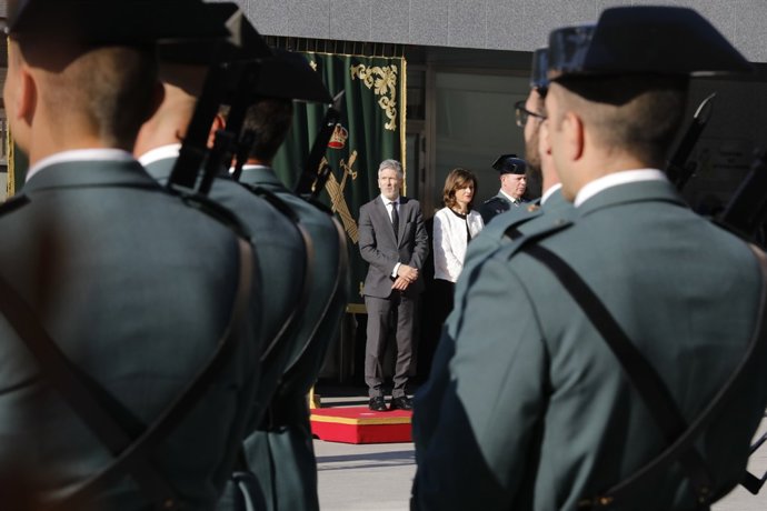 Marlaska presideix la presentació de Félix Azón com a director de la Guàrdia Civ