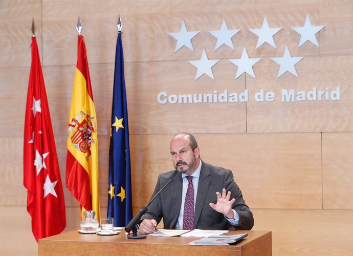 Pedro Rollán, vicepresidente de la Comunidad de Madrid