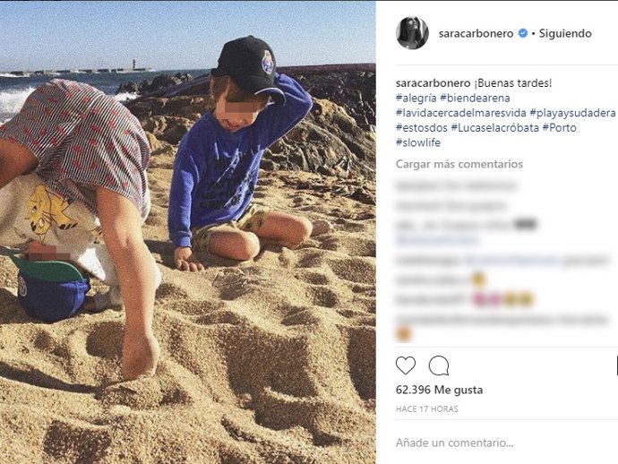 Martin y Lucas, hijos de Sara Carbonero