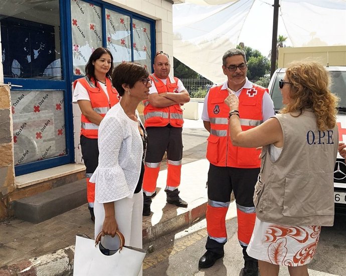 La subdelegada del Gobierno, María Gámez, visita OPE 