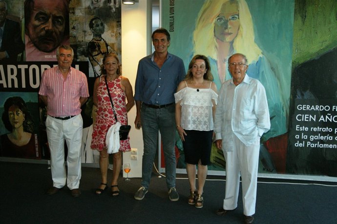 Inauguración de exposición de Rita Martorell