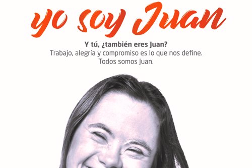 Cartel de la Campaña 'Yo Soy Juan' de Fundación Juan XXIII Roncalli