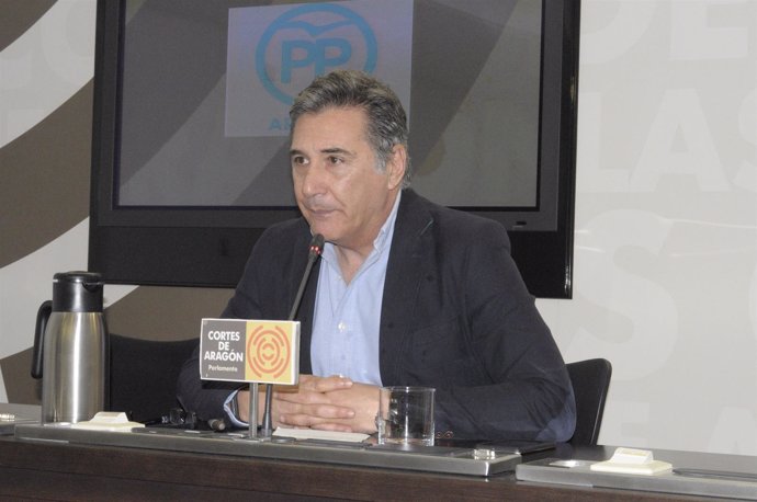 El diputado autonómico del PP Aragón Ricardo Oliván.