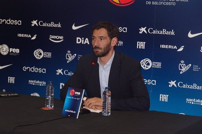 El presidente de la Federación Española de Baloncesto (FEB), Jorge Garbajosa