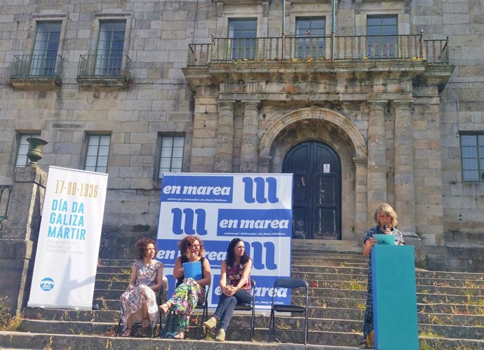 Acto de En Marea por el Día da Galiza Mártir