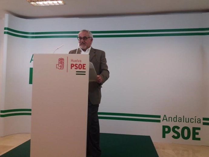El parlamentario andaluz por el PSOE de Huelva Diego Ferrera.