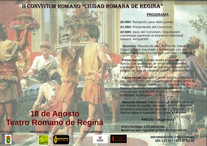 Convivium Romano en el Teatro de Regina