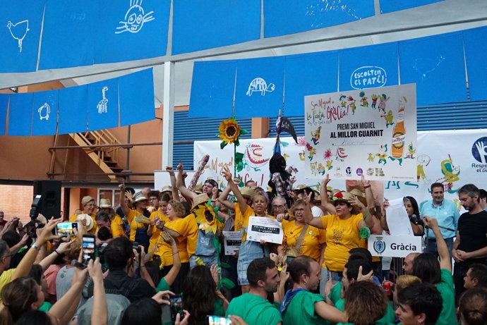 El carrer Llibertat ha estat distingida a la Festa Major de Gràcia
