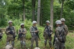 Alumnos de la Academia General Militar se instruyen en West Point