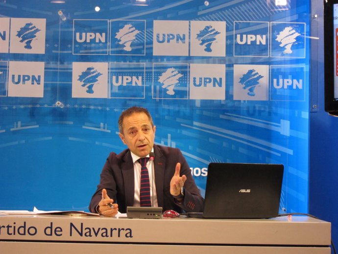Juan Luis Sánchez de Muniáin, portavoz de UPN