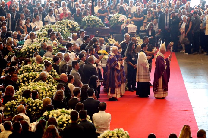 Funeral de estado por víctimas del puente Morandi