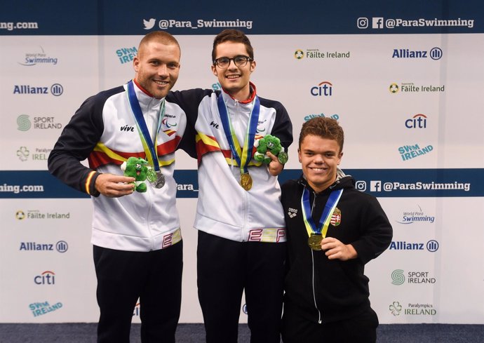 España suma otras siete medallas en la penúltima jornada del Europeo de natación
