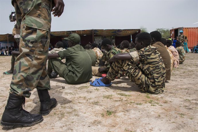 Liberación de niños soldado en Sudán del Sur