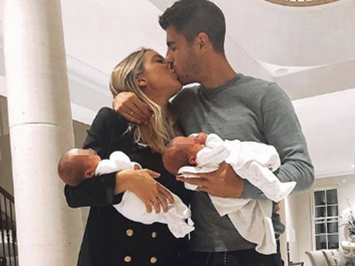 ALICE CAMPELLO Y ALVARO MORATA
