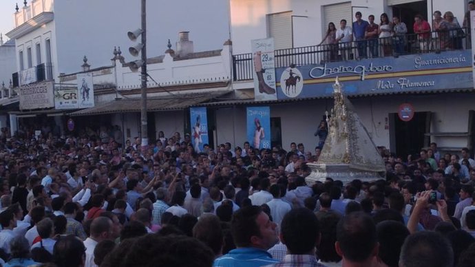 Procesión del 'Rocío chico'