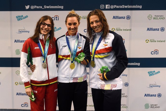 España concluye con 52 medallas el Europeo de natación paralímpica
