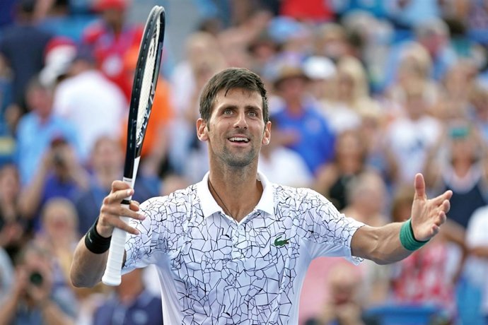 El tenista serbio Novak Djokovic