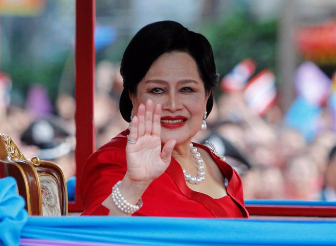 La reina Sirikit de Tailandia 