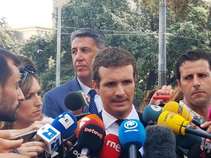 Xavier García Albiol, Pablo Casado (PP)