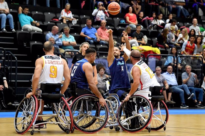 España cae con Argentina en el Mundial de baloncesto en silla de rueda