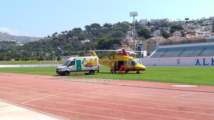 Evacuado En Helicóptero Al Hospital A Un Pequeño De 3 Años Que Había Caído A Una