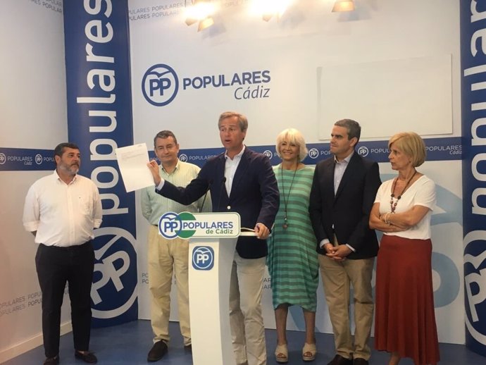 El secretario de Política Local del PP, Antonio González Terol