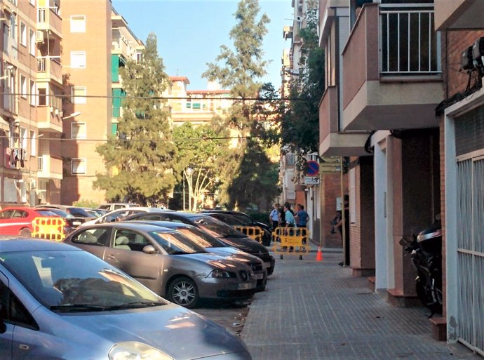Registro del piso del atacante de una comisaría en Cornellà de Llobregat