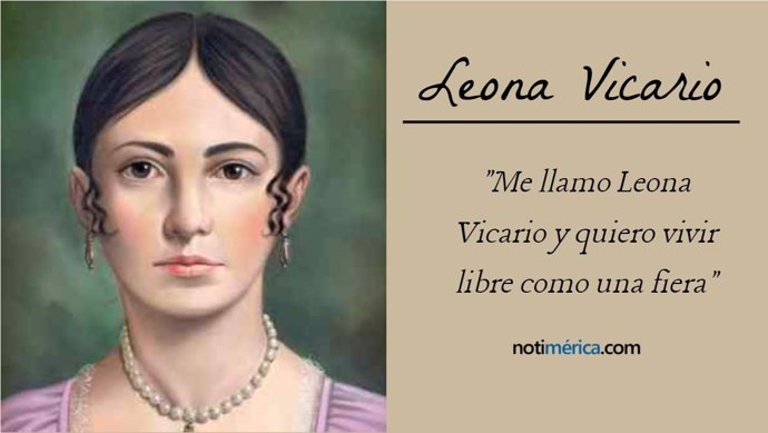 Se cumplen 176 años de la muerte de Leona Vicario 