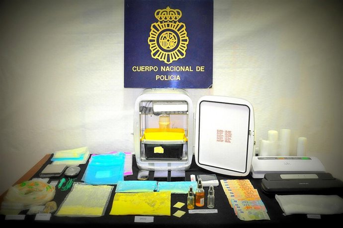 Material aprehendido 