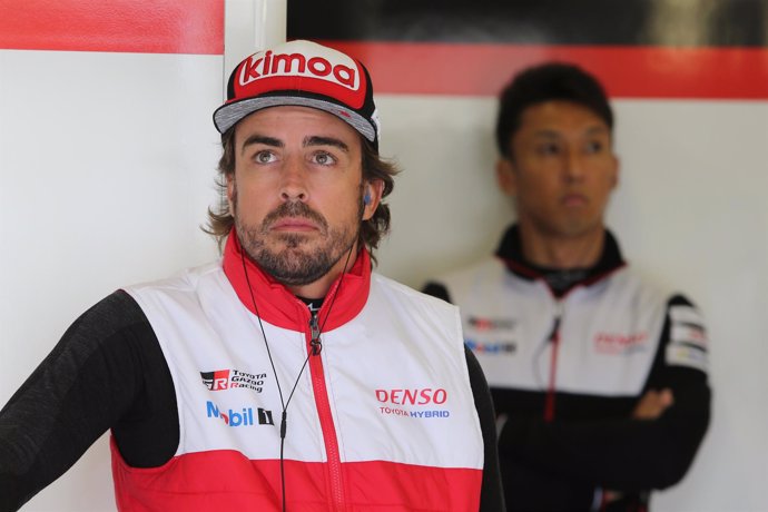 Fernando Alonso (Toyota GAZOO Racing), en Silverstone