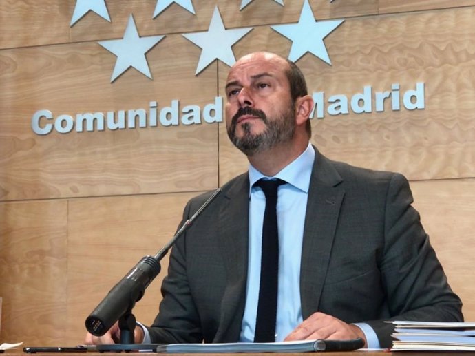El vicepresidente de la Comunidad, Pedro Rollán
