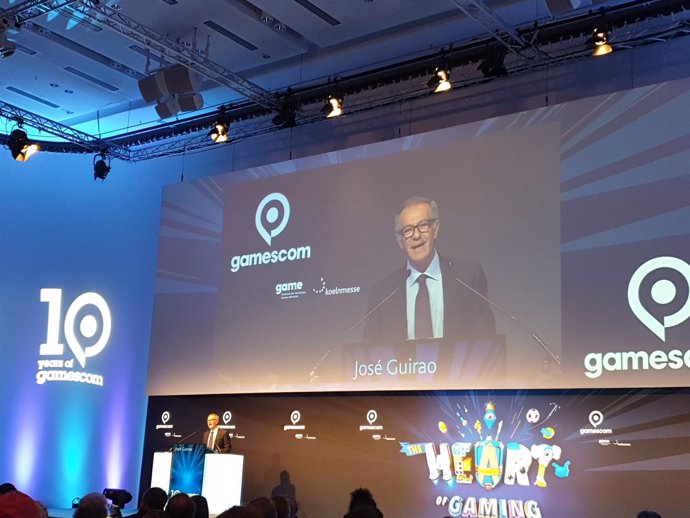 El ministro de Cultura y Deporte, José Guirao, en la inauguración de Gamescom18