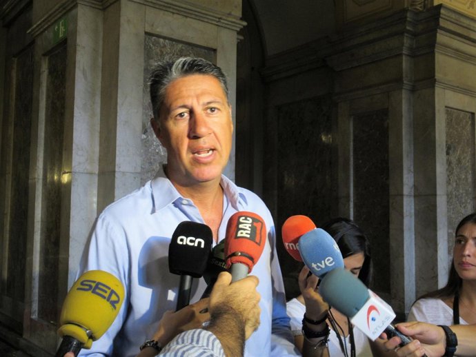 El presidente del PP catalán, Xavier García Albiol