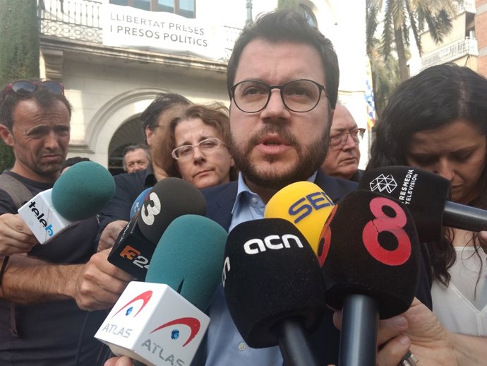 El vicepresident del Govern, Pere Aragonès