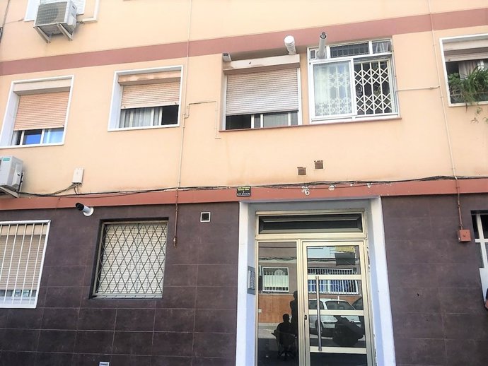 Edifici de l'atacant de la comissaria de Mossos de Cornellà (Barcelona)