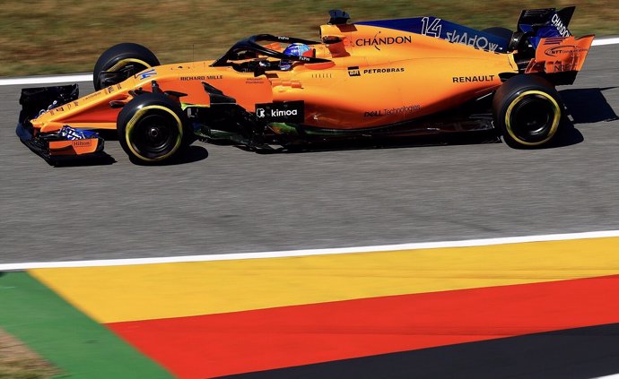 Fernando Alonso (McLaren) en el GP Alemania