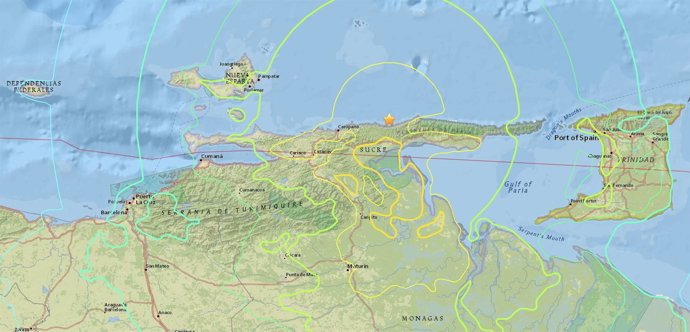 Terremoto de 7,3 en el norte de Venezuela