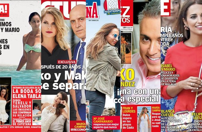 QUIOSCO DE REVISTAS DEL MIÉRCOLES