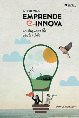 Cartel del Premio Emprende e Innova en Desarrollo Sostenible 2018.