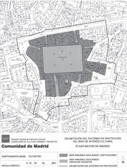 DELIMITACIÓN PROTECCIÓN ENTORNO PLAZA MAYOR