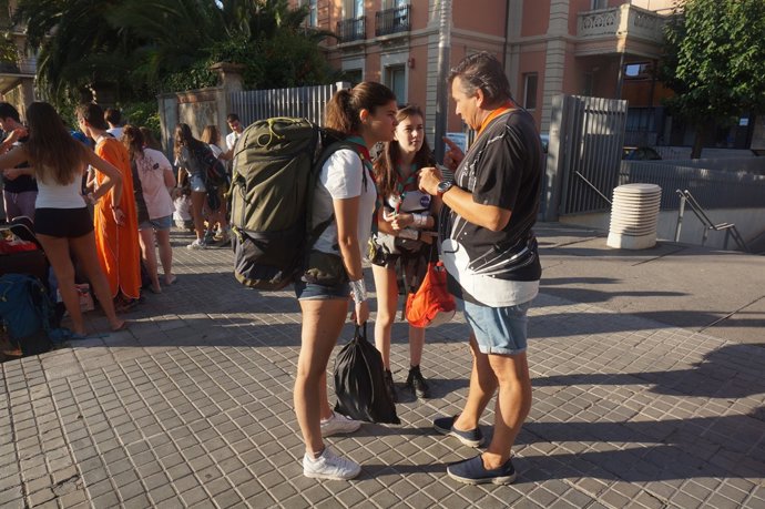 Joves participants en els cursos de la Fundació Pere Tarrés