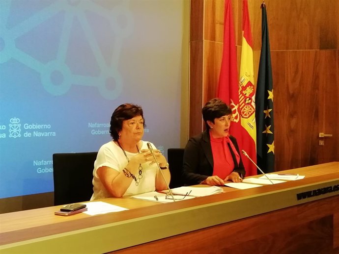 María José Beaumont y María Solana.