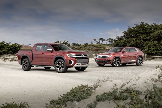 Volkswagen Atlas Tanoak Concept y Atlas Cross Sport