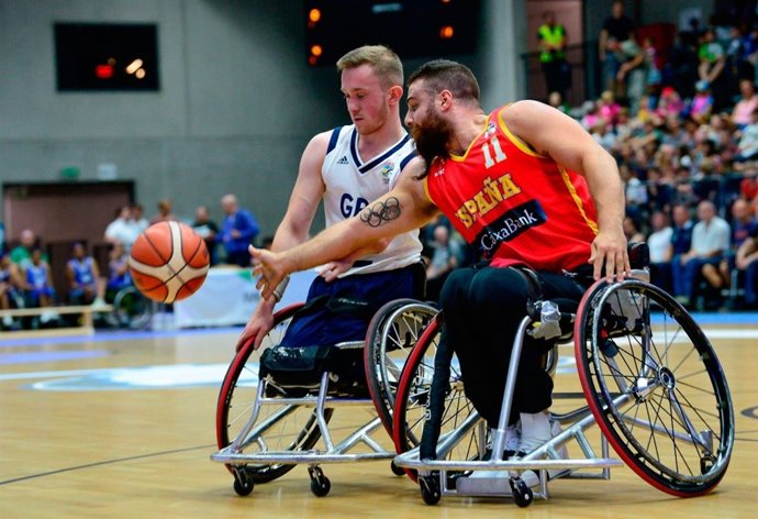 España cae con Gran Bretaña en el Mundial de baloncesto en silla de ruedas
