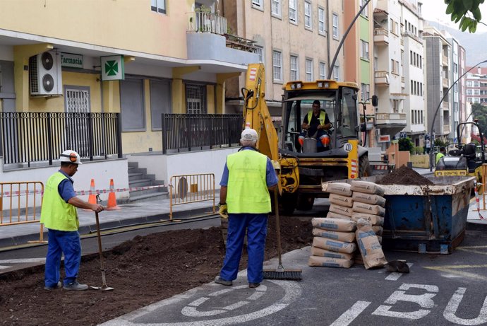 Reparación de los desperfectos en Méndez Núñez