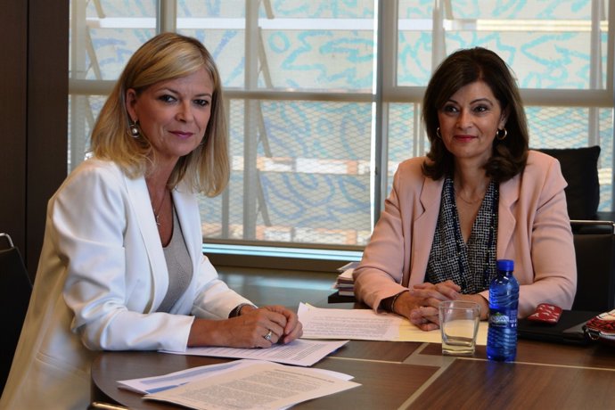 Ana Botella i Gabriela Bravo a València