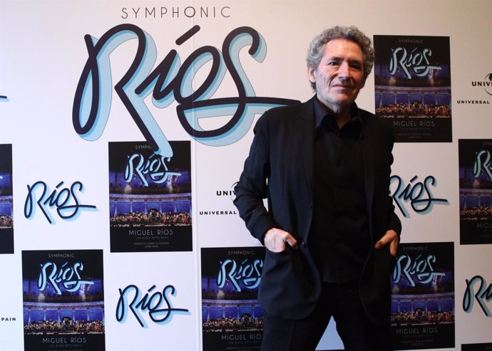 El cantante Miguel Ríos presenta Symphonic Ríos