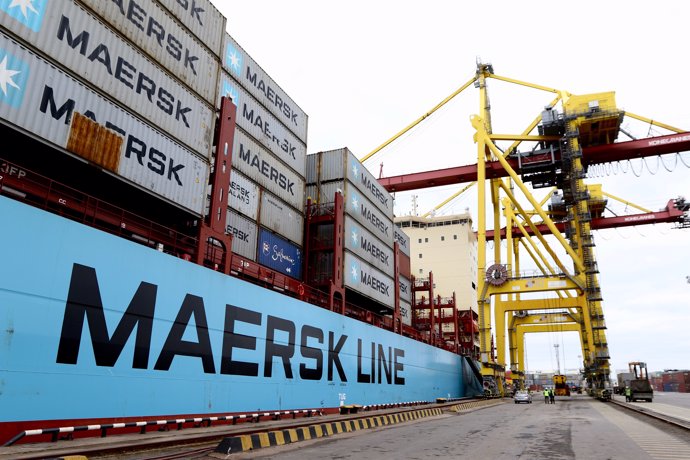 Buc trencaglaç portacontenidors de Maersk