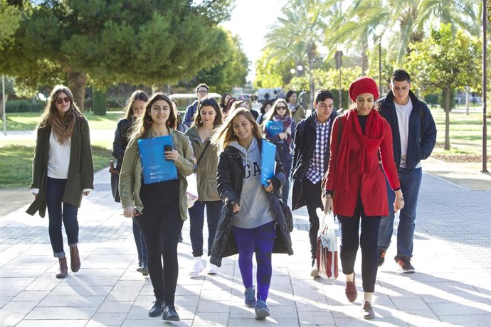 Alumnado internacional en la UA