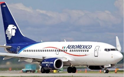 Un avión de Aeroméxico desaparece del radar y vuelve a aparecer cuando  estaba aterrizando en Guadalajara